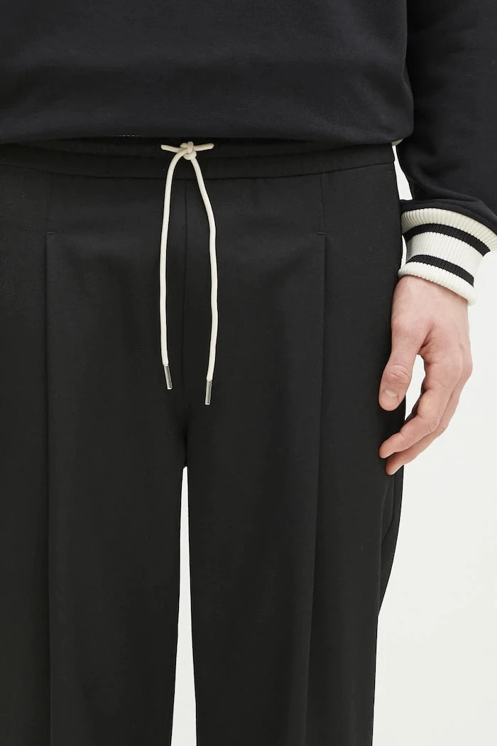 Yün Pantolon Drôle de Monsieur Le Pantalon Cropped