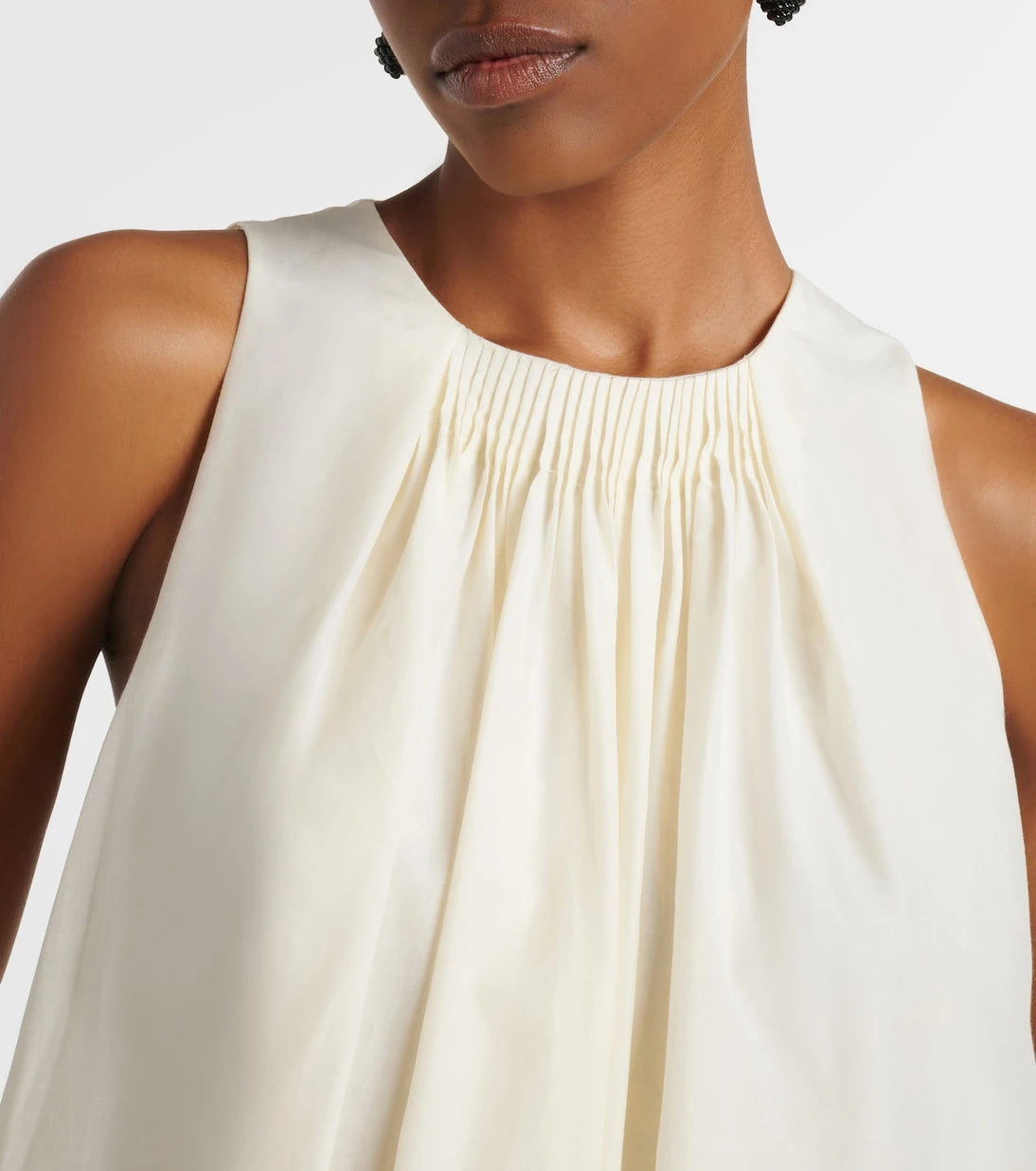Loulou de Saison - Liao cotton and silk top