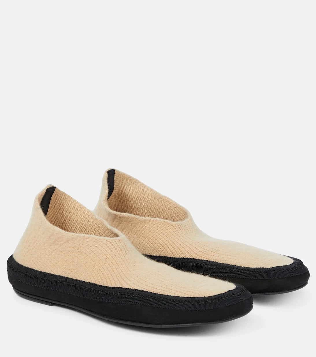 The Row - Fairy cashmere knit flats