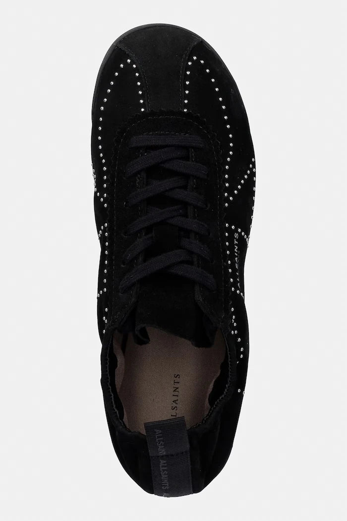 Велурени маратонки AllSaints Kenny Stud Runner