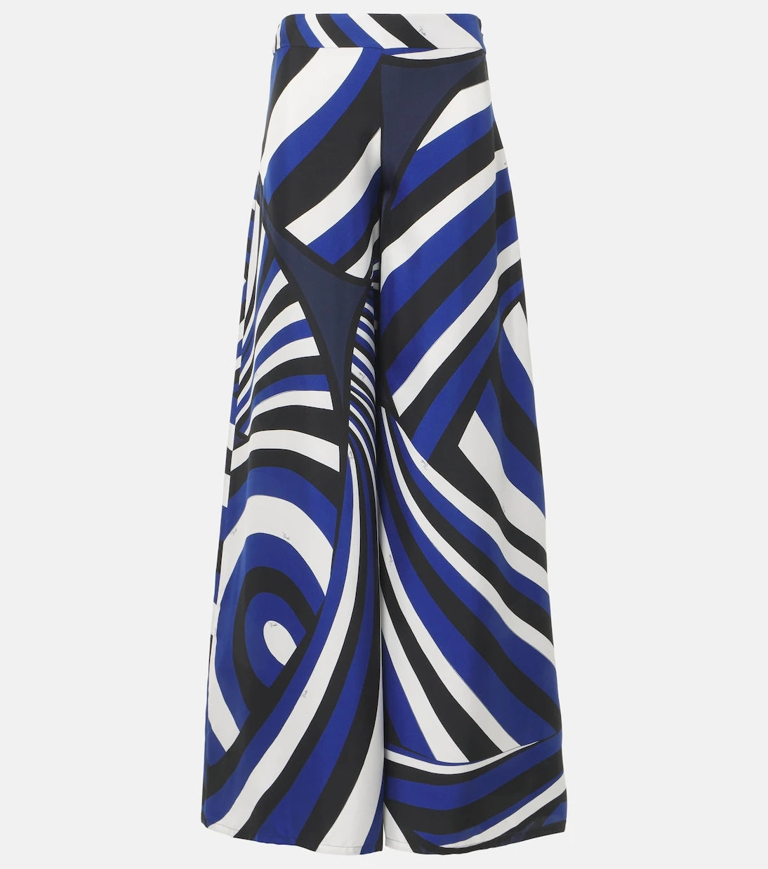 Pucci - Iride silk twill palazzo pants