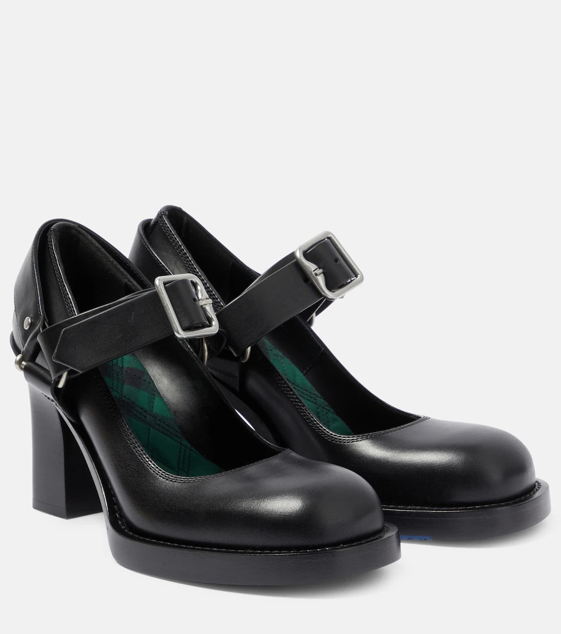Burberry - 85 leather pumps