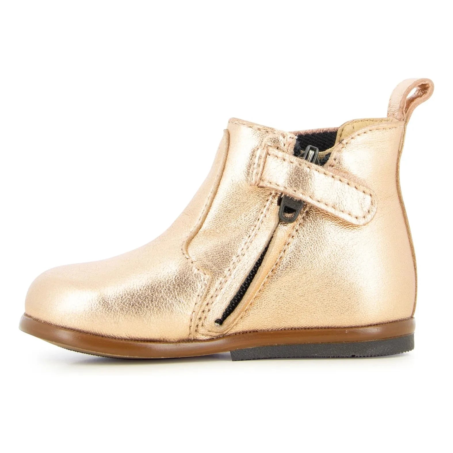 Tartine et Chocolat - Zip Elast boots | Copper red