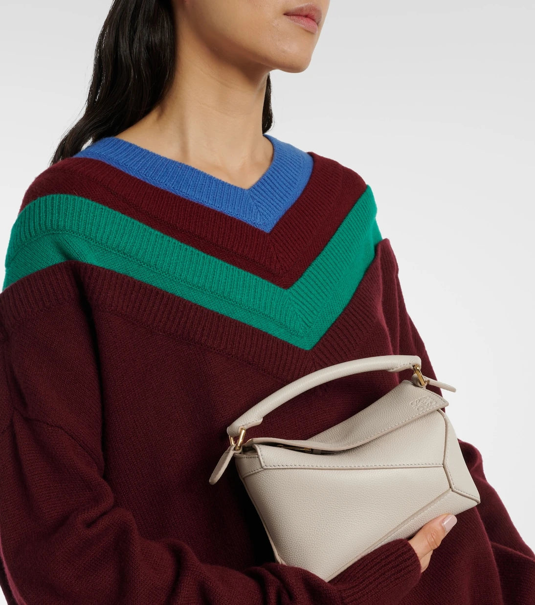 Loewe - Puzzle Edge Mini leather shoulder bag