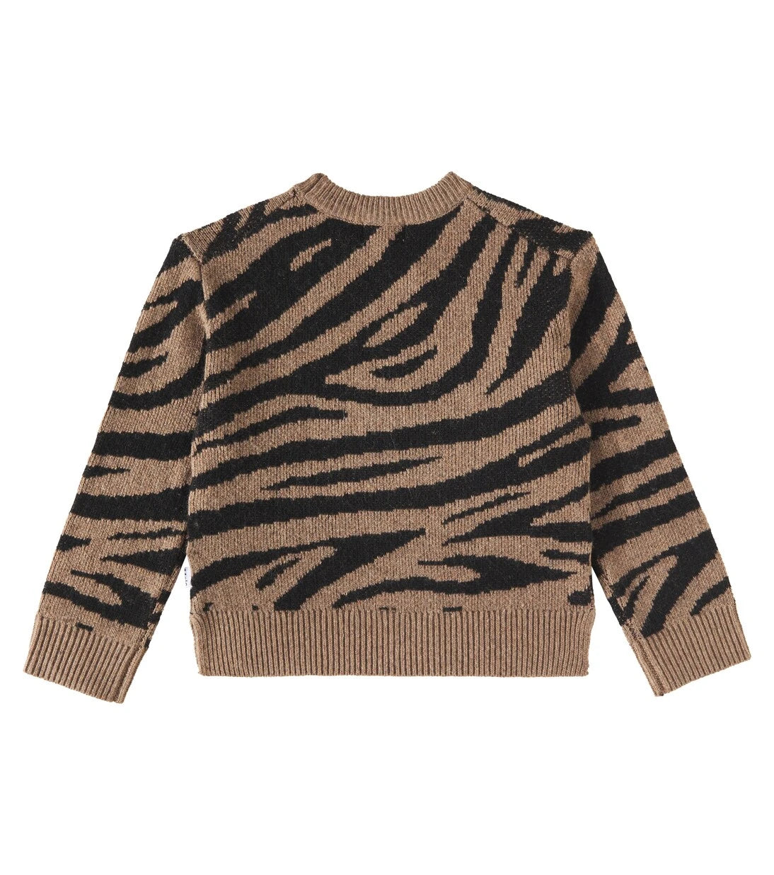 Molo - Gerda zebra-print wool-blend sweater
