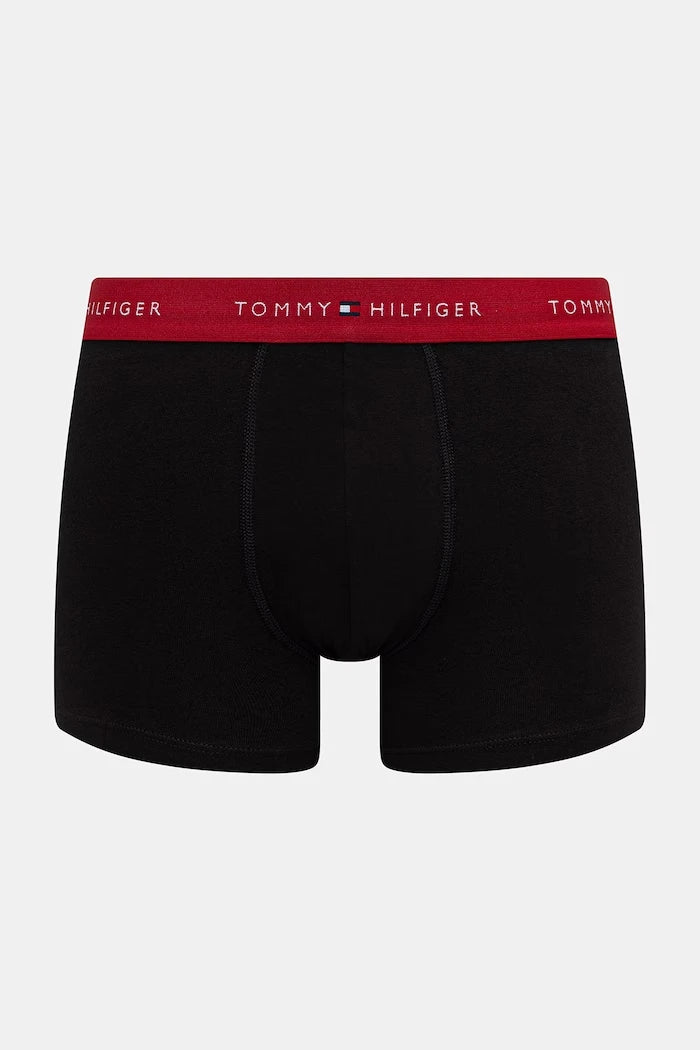 Tommy Hilfiger pamuk ve elastanlı dar kesim erkek boxer 5'li paket