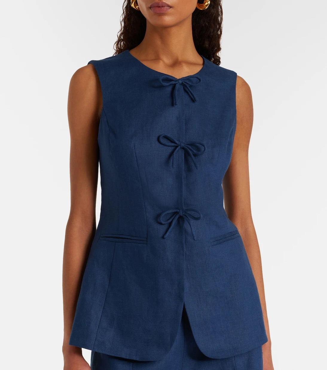 Posse - Sabine linen vest
