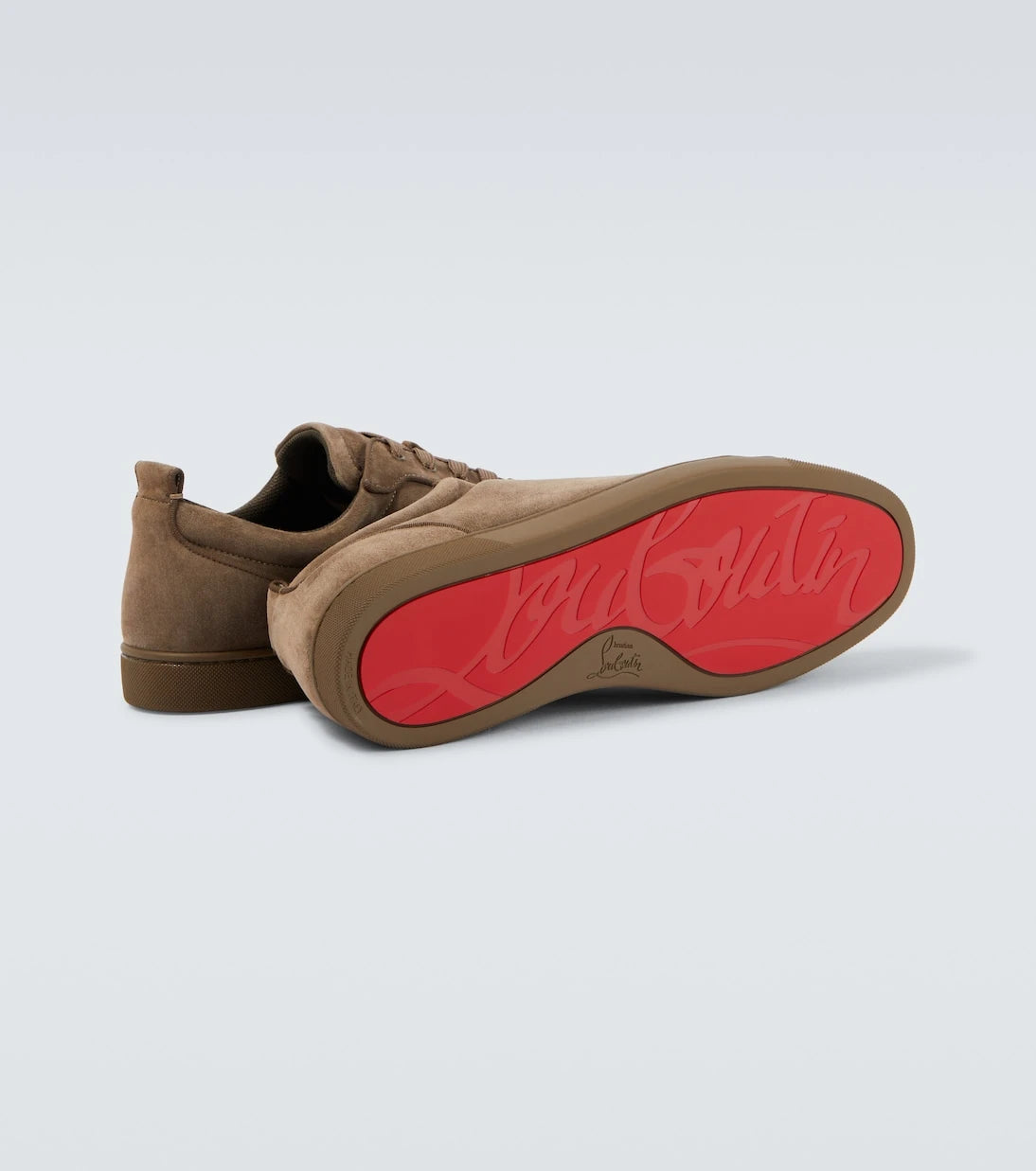 Christian Louboutin - Louis Junior suede sneakers