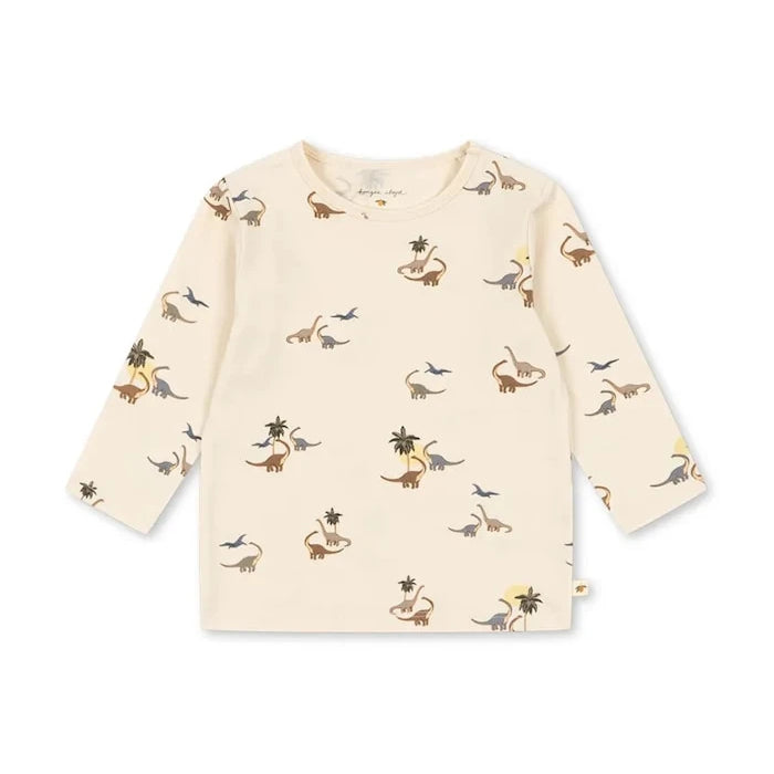 Konges Sløjd BASIC BLOUSE GOTS Uzun Kollu Bebek Bluzu