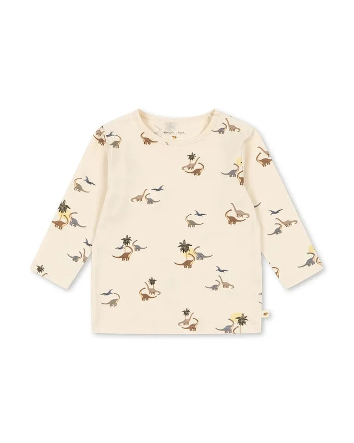Konges Sløjd BASIC BLOUSE GOTS Uzun Kollu Bebek Bluzu