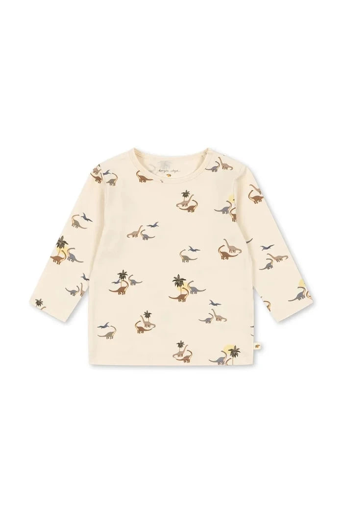 Konges Sløjd BASIC BLOUSE GOTS Uzun Kollu Bebek Bluzu