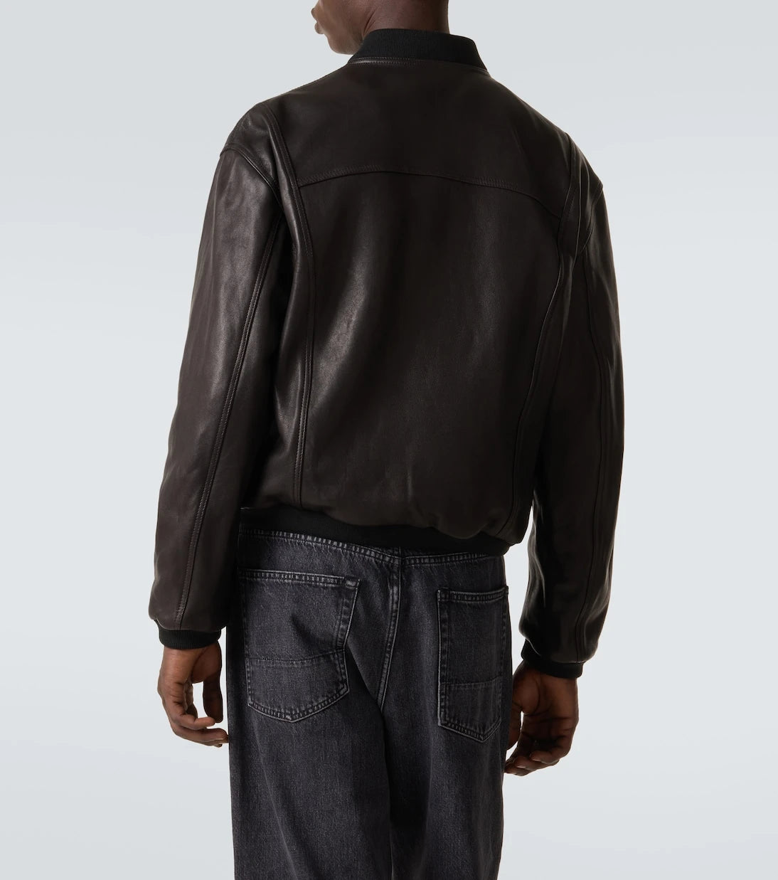 Frame - Leather bomber jacket