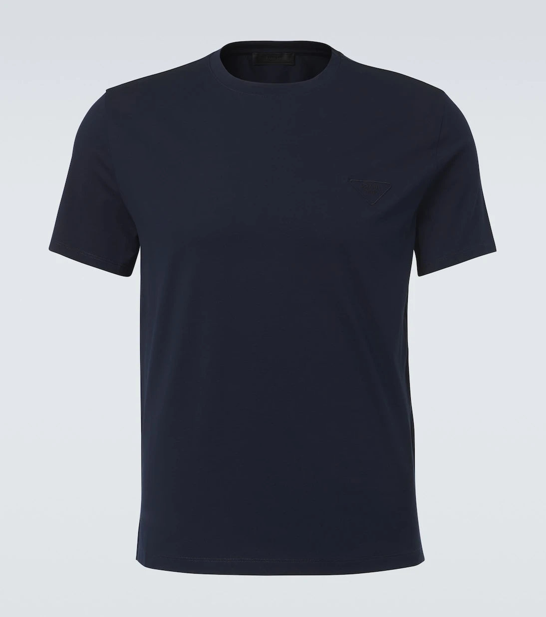Prada - Cotton-blend jersey T-shirt