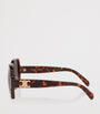 Celine Tortoiseshell Triomphe CL40316U Square Sunglasses