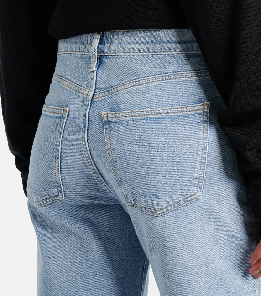 Agolde - Harper high-rise wide-leg jeans