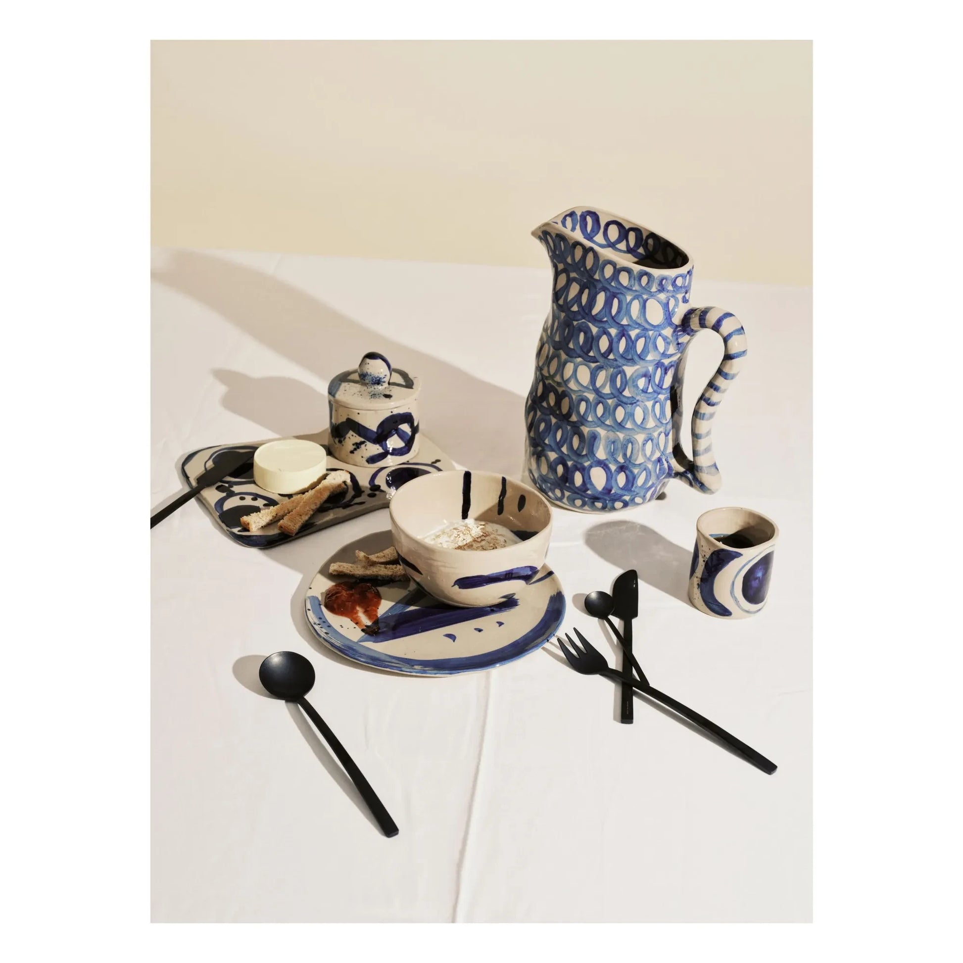 Serax - Charly decanter, Marie Michielssen | Blue