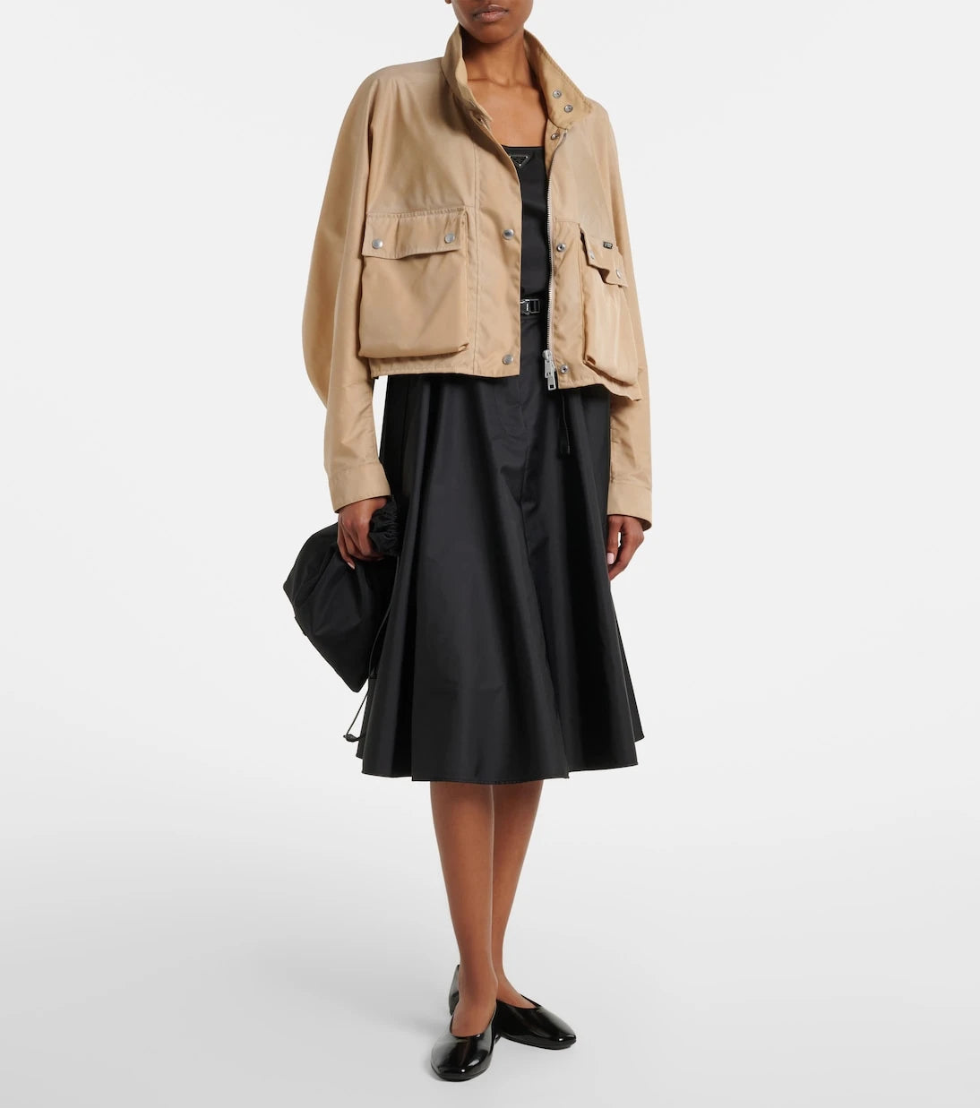 Prada - Leather ballet flats