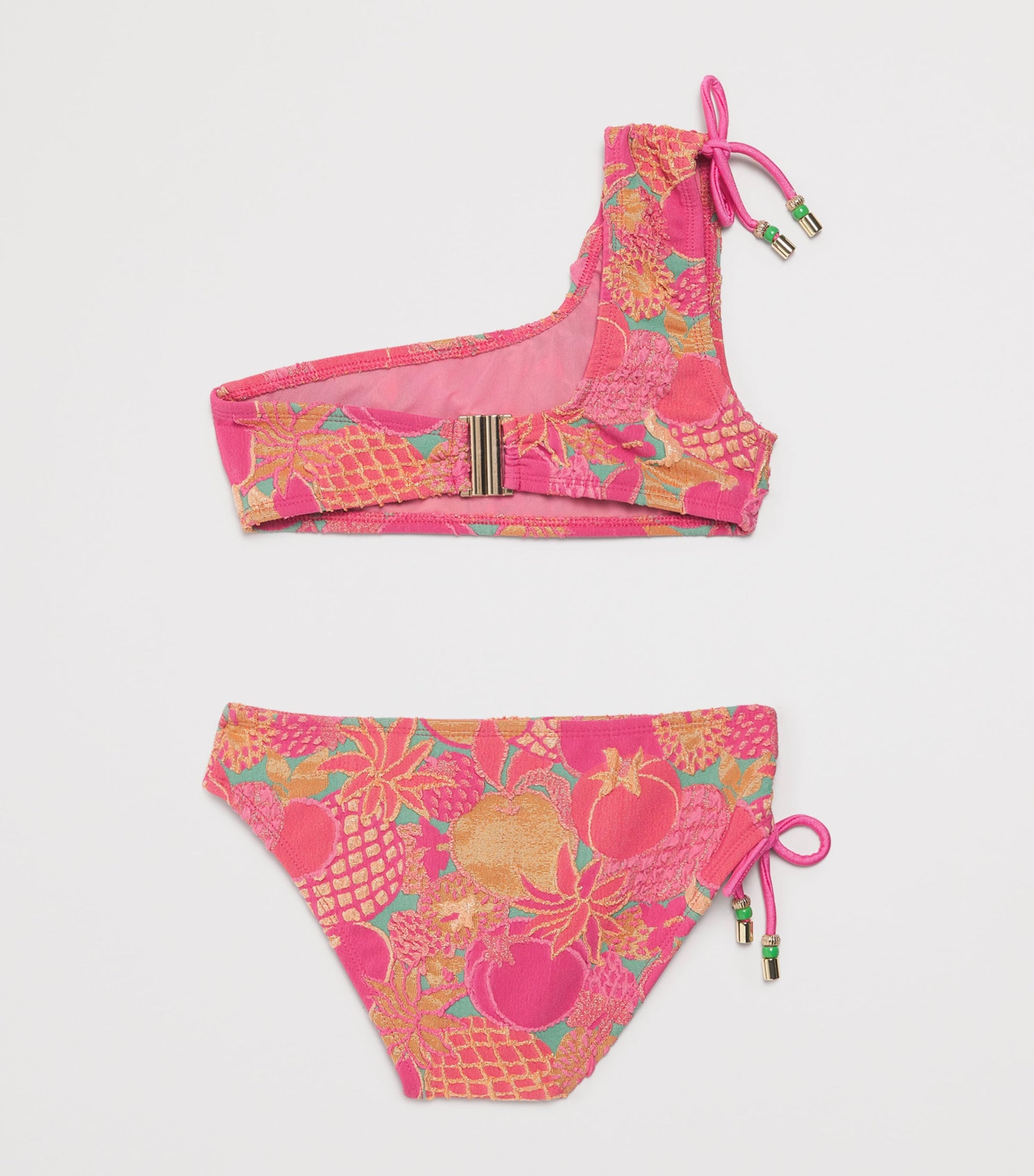 Tutti Frutti One-Shoulder Bikini (6-14 Years)