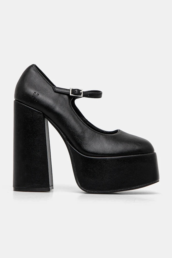Обувки с дебел ток Koi Footwear