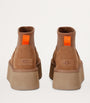 UGG Beige Classic Mini Dipper Platform Boots 50