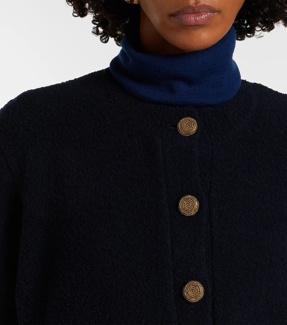 Altuzarra - Harris cropped wool-blend cardigan