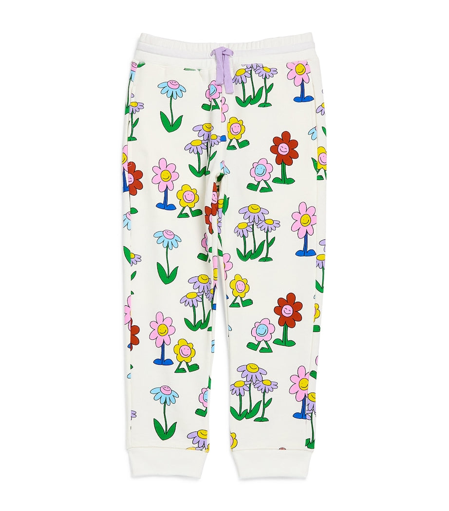 Stella McCartney Kids Cotton Flower Print Sweatpants (3-14+ Years)