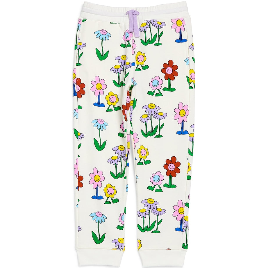 Stella McCartney Kids Cotton Flower Print Sweatpants (3-14+ Years)