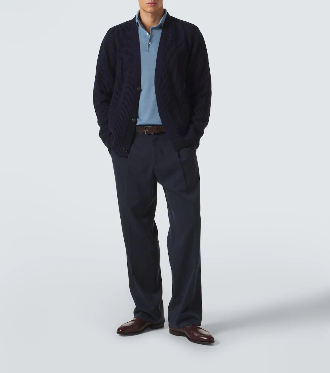 Lardini - Wool polo sweater