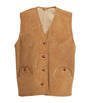Blazé Milano Brown Shearling Tatoosh Gilet