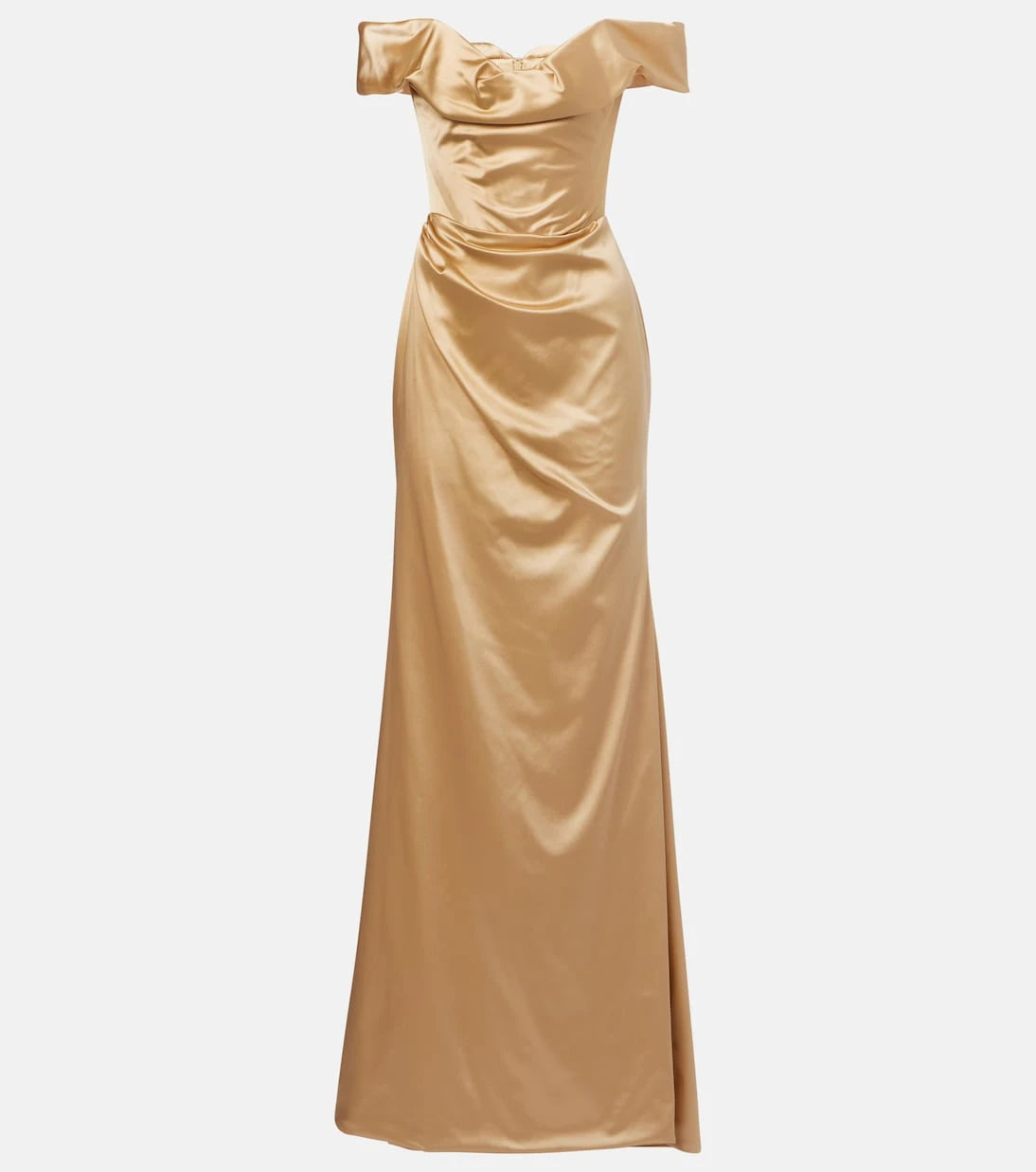 Vivienne Westwood - Nova Cora satin corset gown