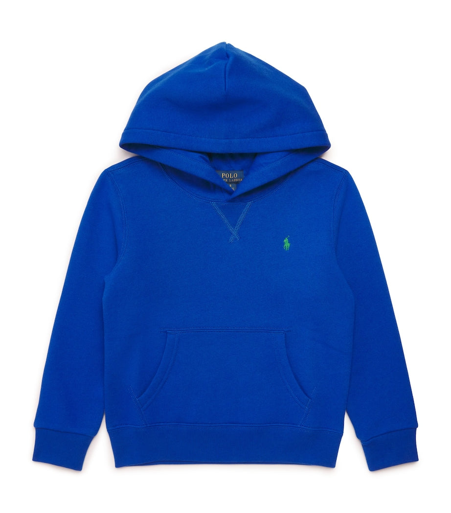 Ralph Lauren Kids Cotton-Blend Polo Pony Hoodie (6-14 Years)