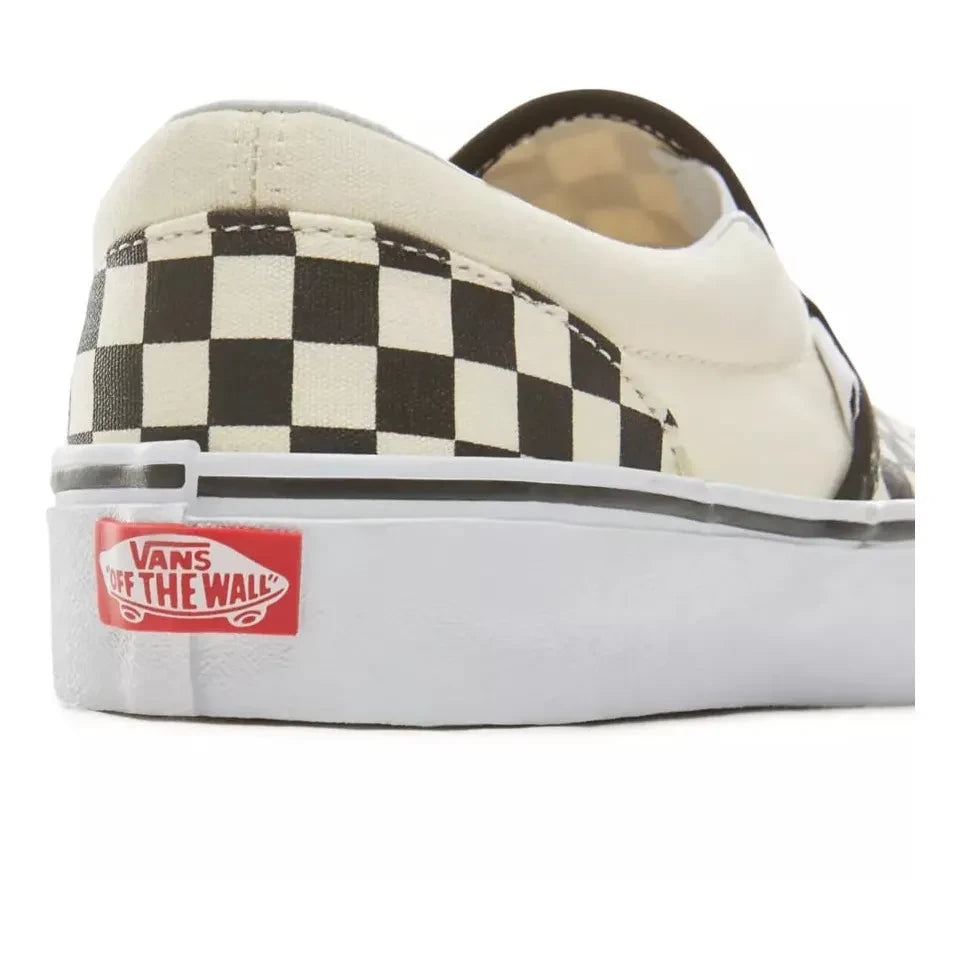 Vans - Checkered Slip-ons | White