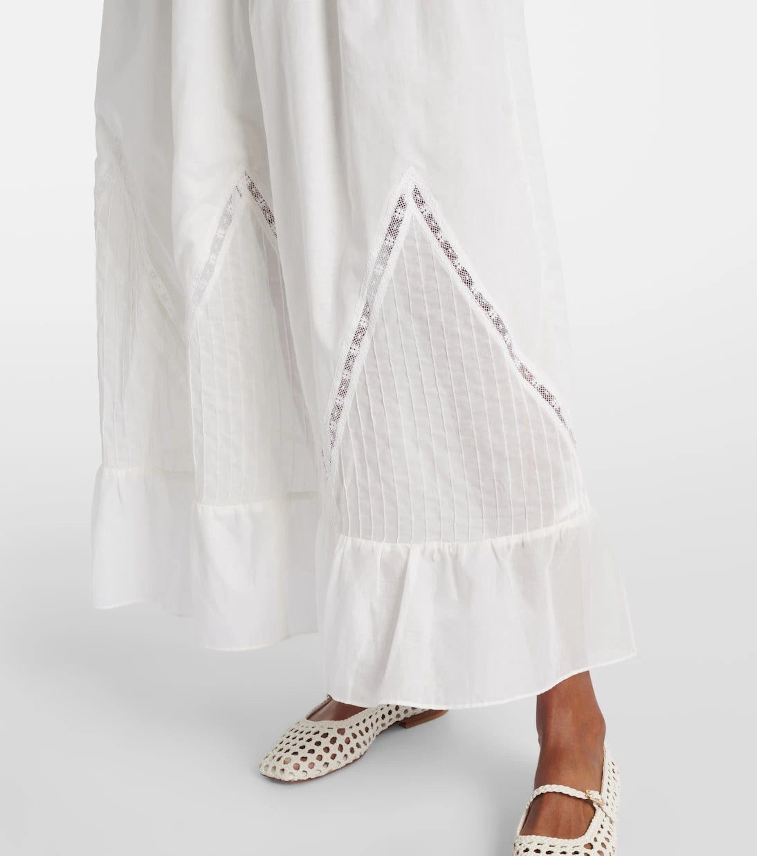 Faithfull - Meline cotton voile maxi dress