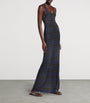 Balenciaga Black Cotton-Blend Tank Top Maxi Dress