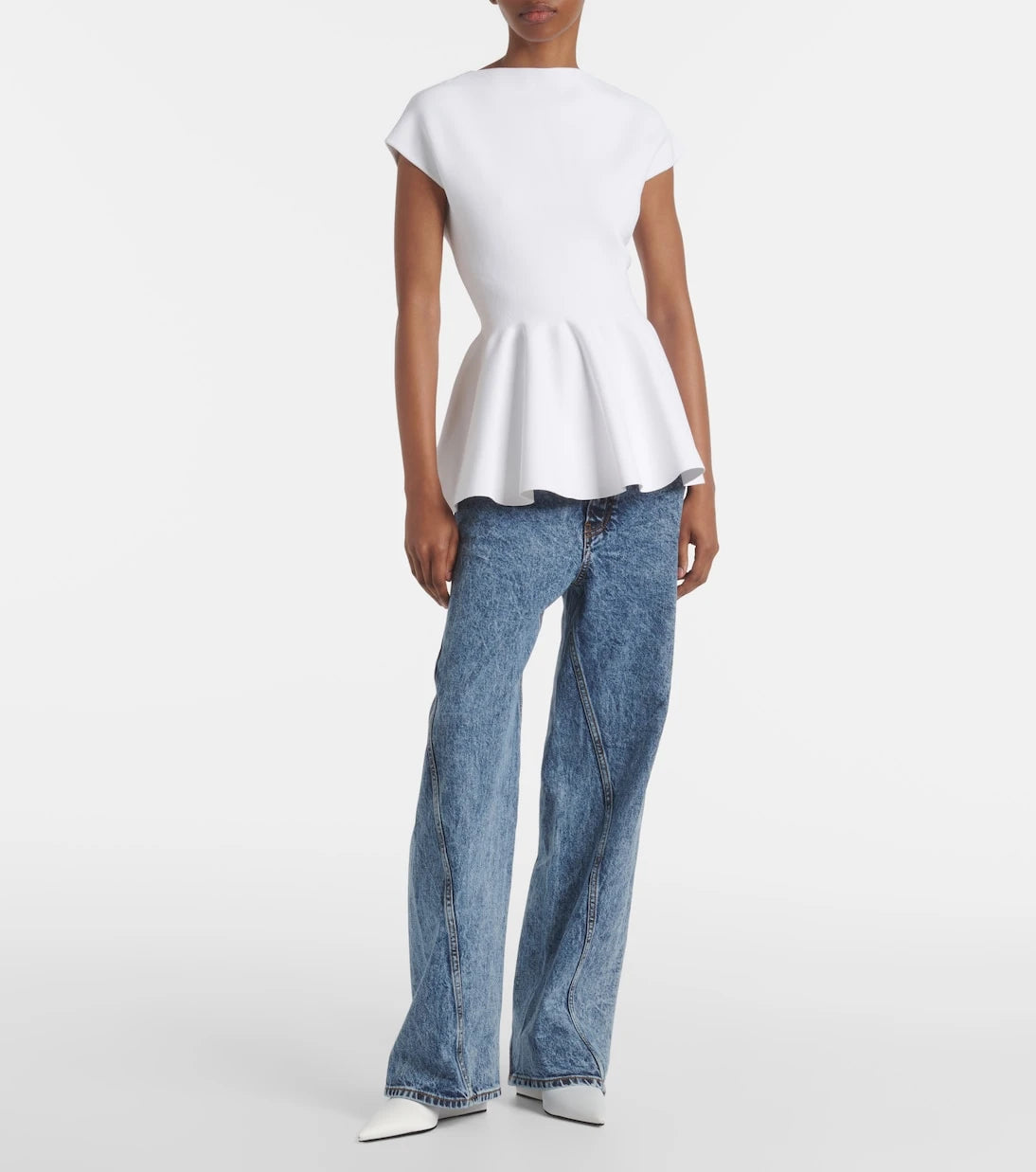 Alaïa - Peplum top
