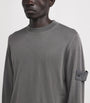 Stone Island Grey Wool Ghost Sweater