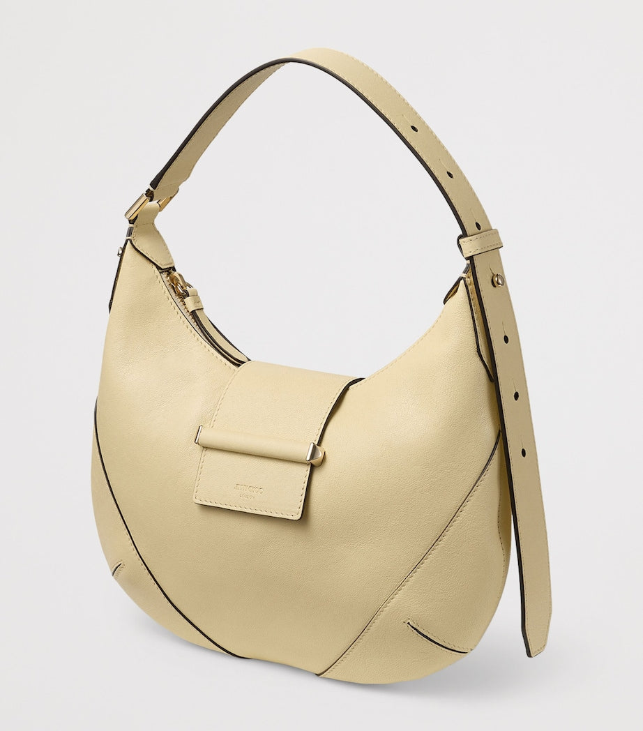 Small Bar Leather Shoulder Bag