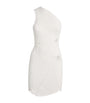 Cult Gaia White One-Shoulder Coreline Mini Dress