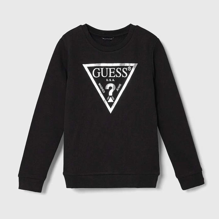 Детски памучен суичър Guess