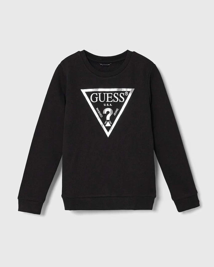Çocuk Pamuklu Sweatshirt Guess