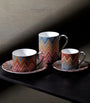 Zigzag Jarris 156 Teacup and Saucer