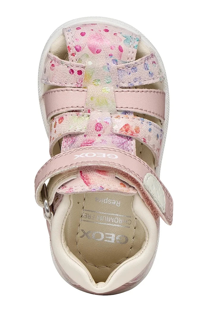 Детски сандали от кожа Geox SANDAL MACCHIA