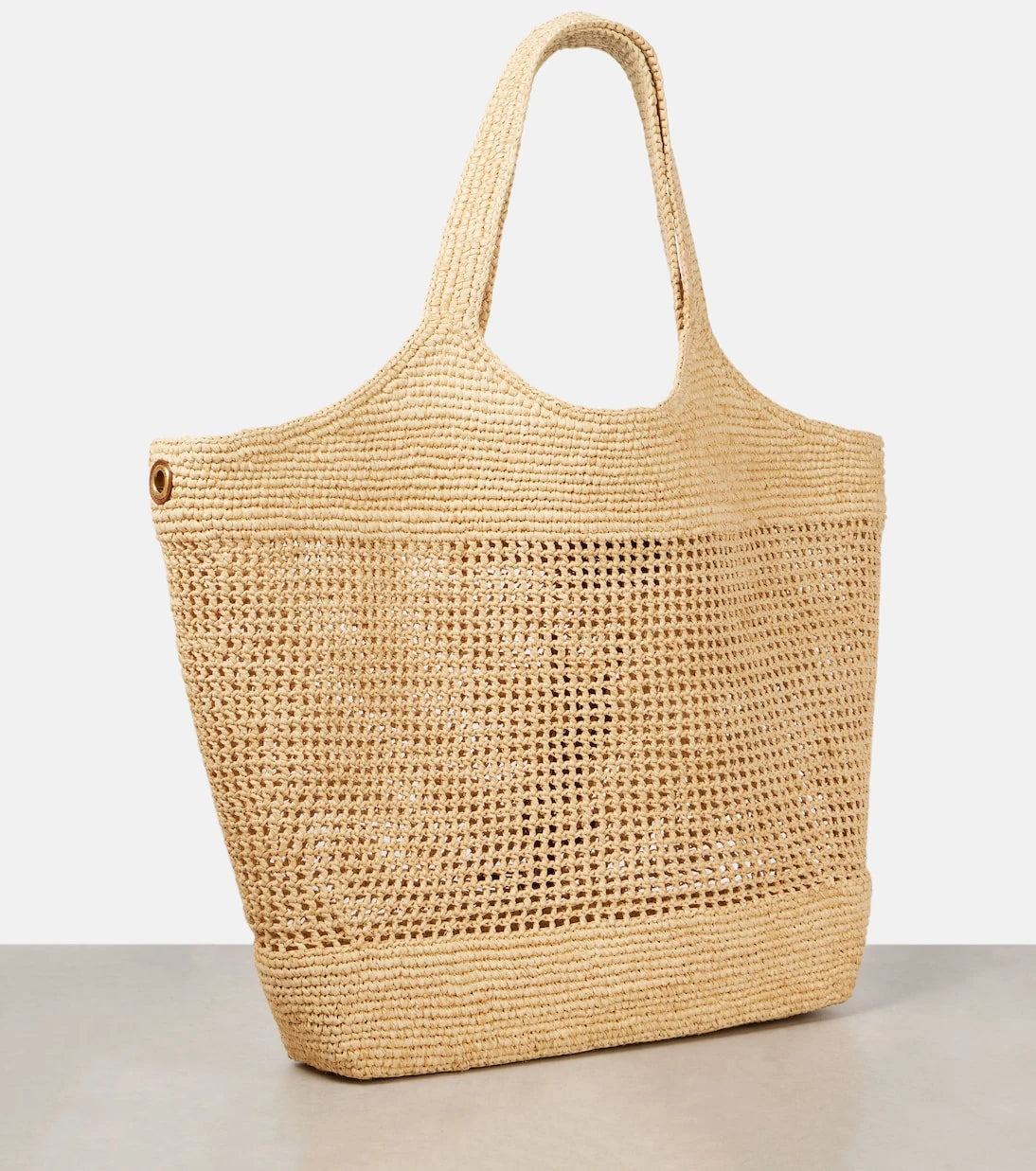 Saint Laurent - Icare Maxi raffia tote bag