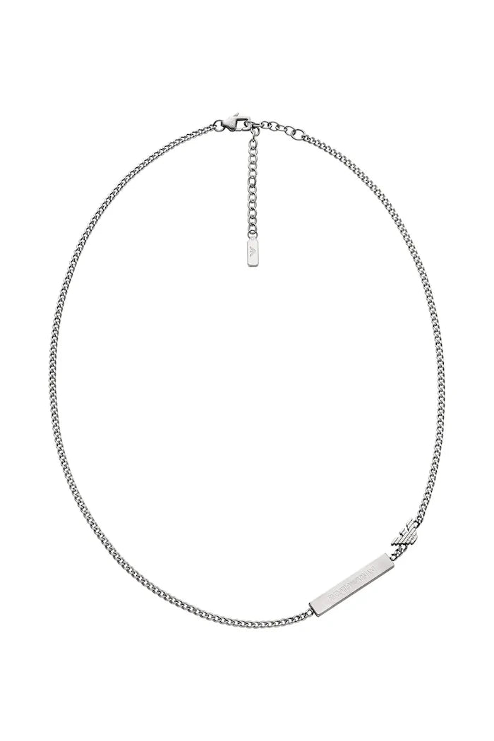 Emporio Armani Paslanmaz Çelik Erkek Kolye Eagle Logo