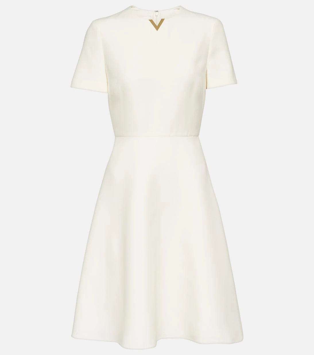 Valentino - Wool and silk minidress