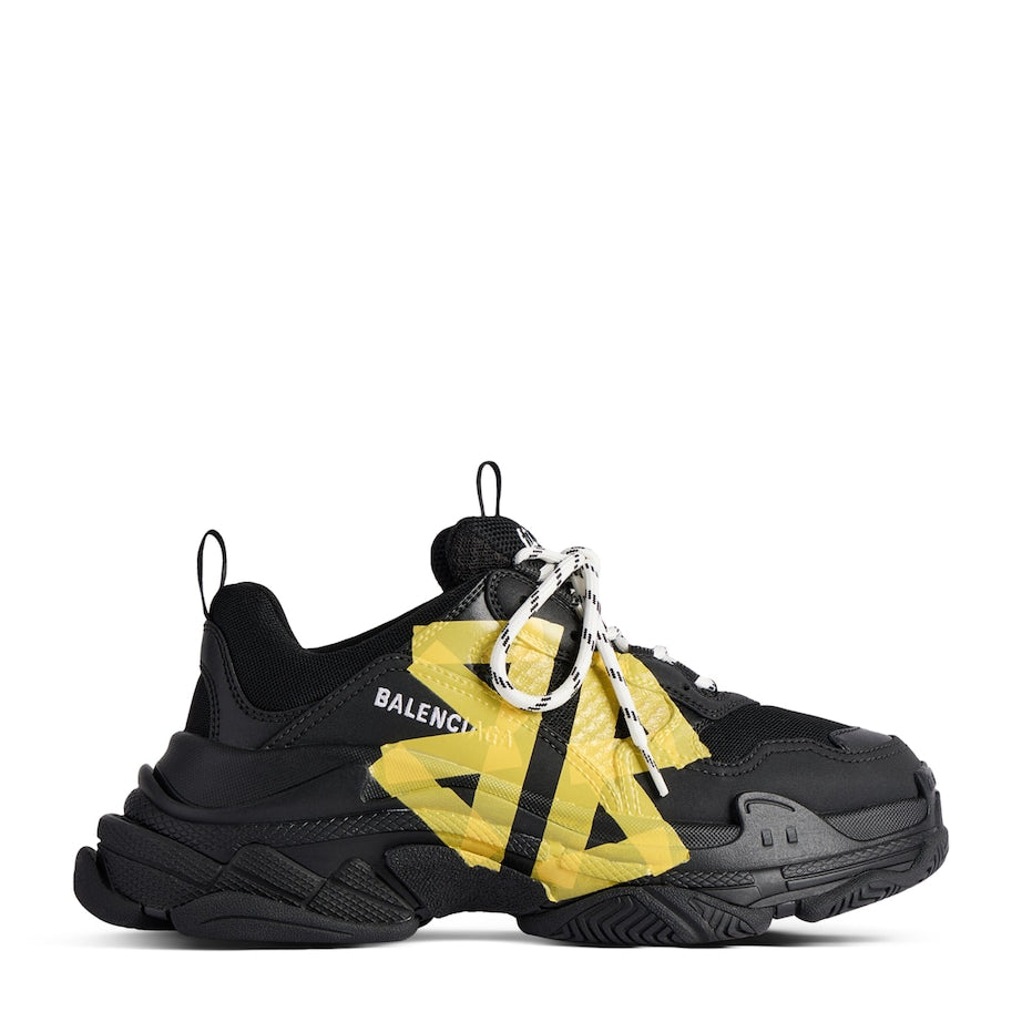 Triple S Tape Logo Sneakers