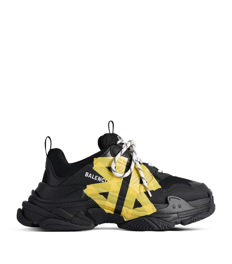 Triple S Tape Logo Sneakers