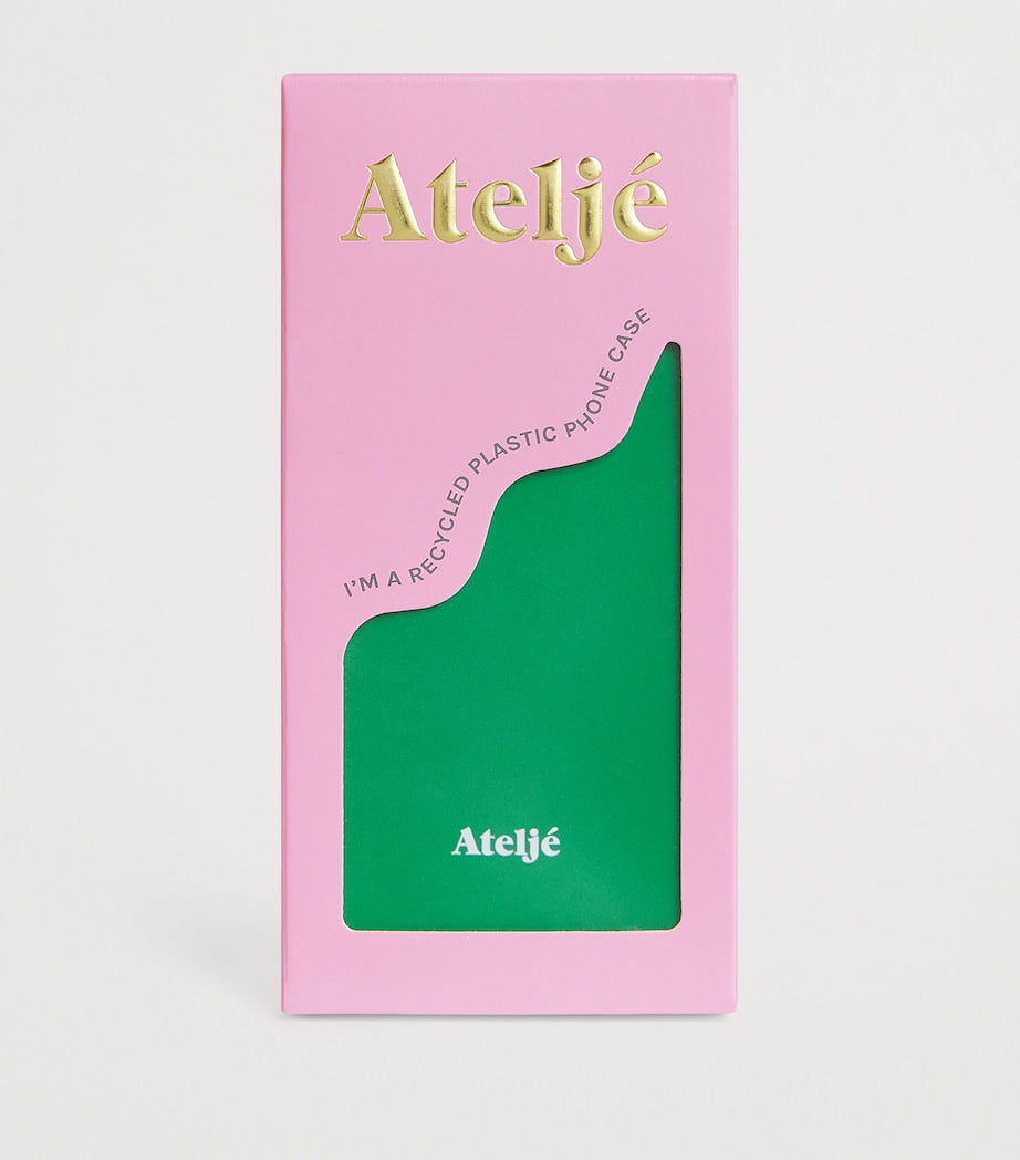 ATELJE Green Recycled Palm Breeze iPhone 16 Case