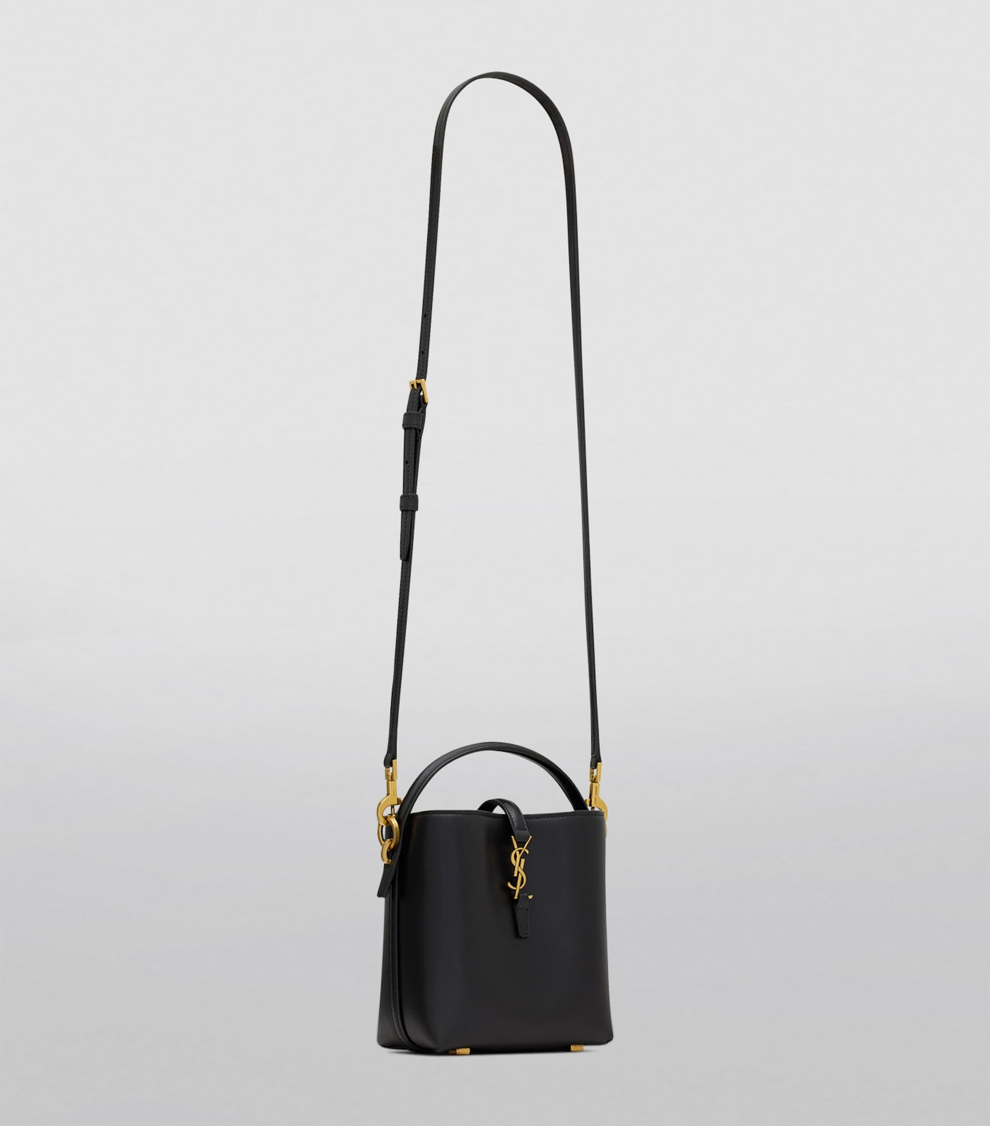 Saint Laurent Black Mini Le 37 Bucket Bag