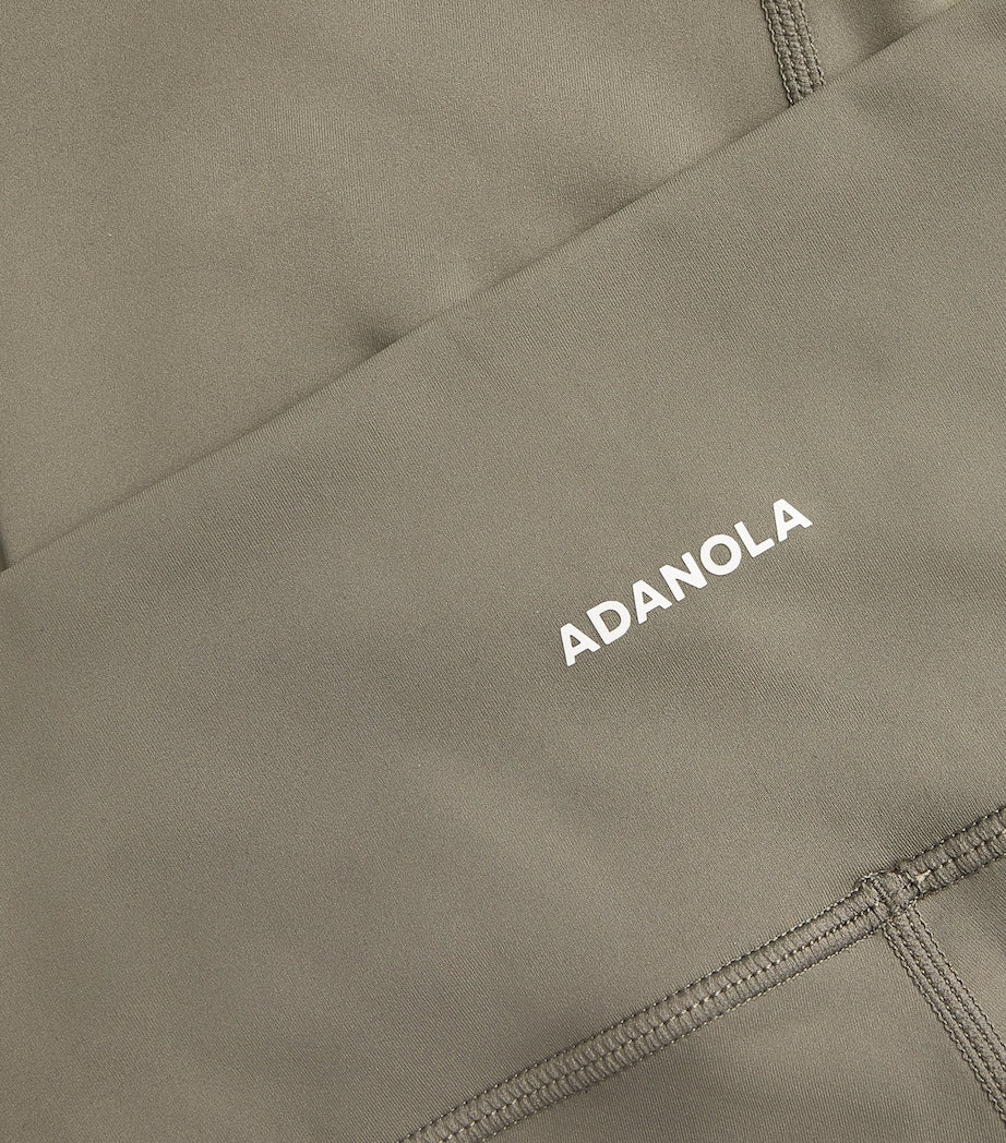 Adanola Green Ultimate Wrap Over Leggings